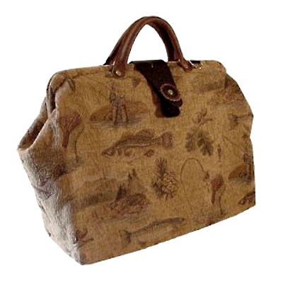 ArtisanStreet's Wildlife Tapestry Carpet Bag
